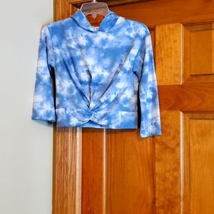 Girls hooded top